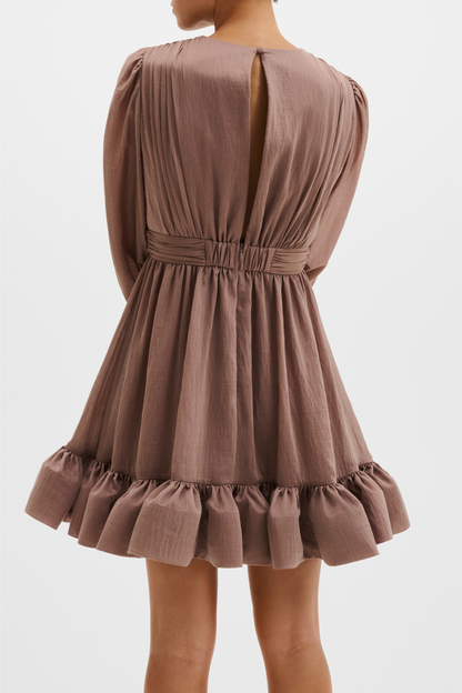 Jadie dress in taupe