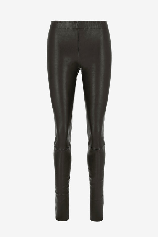 Lederhose Carolyn in Noir Stouls