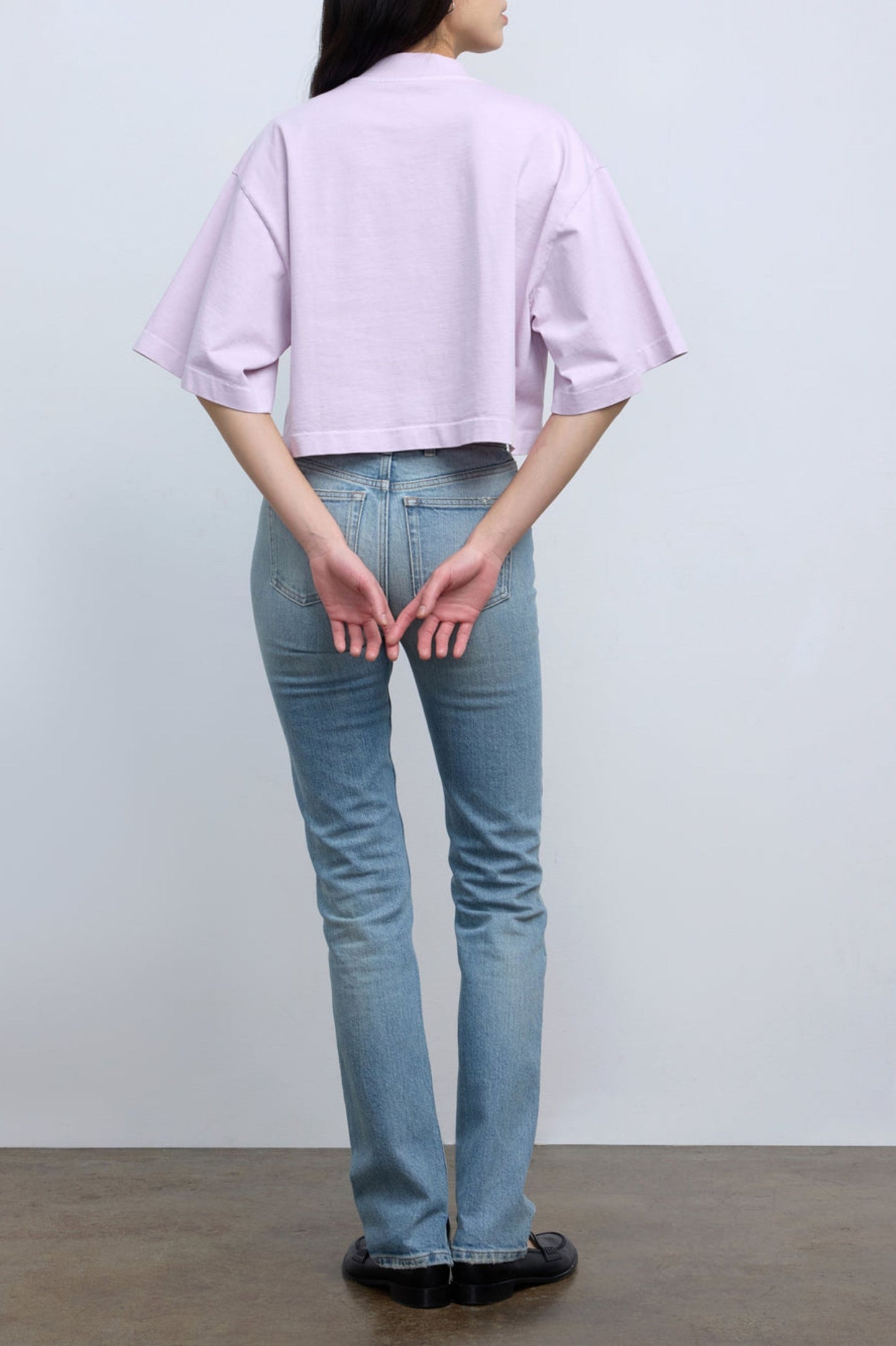 Camiseta Nessa en rosa rubor