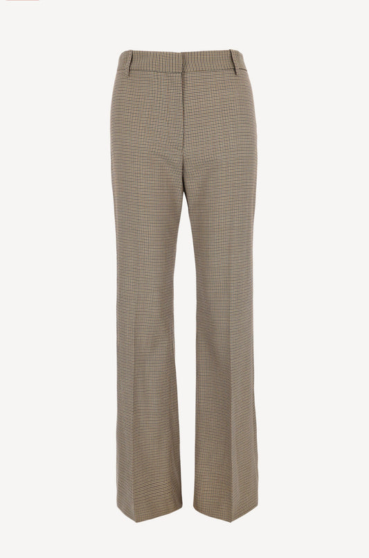 Trousers Arielle in Brown Check