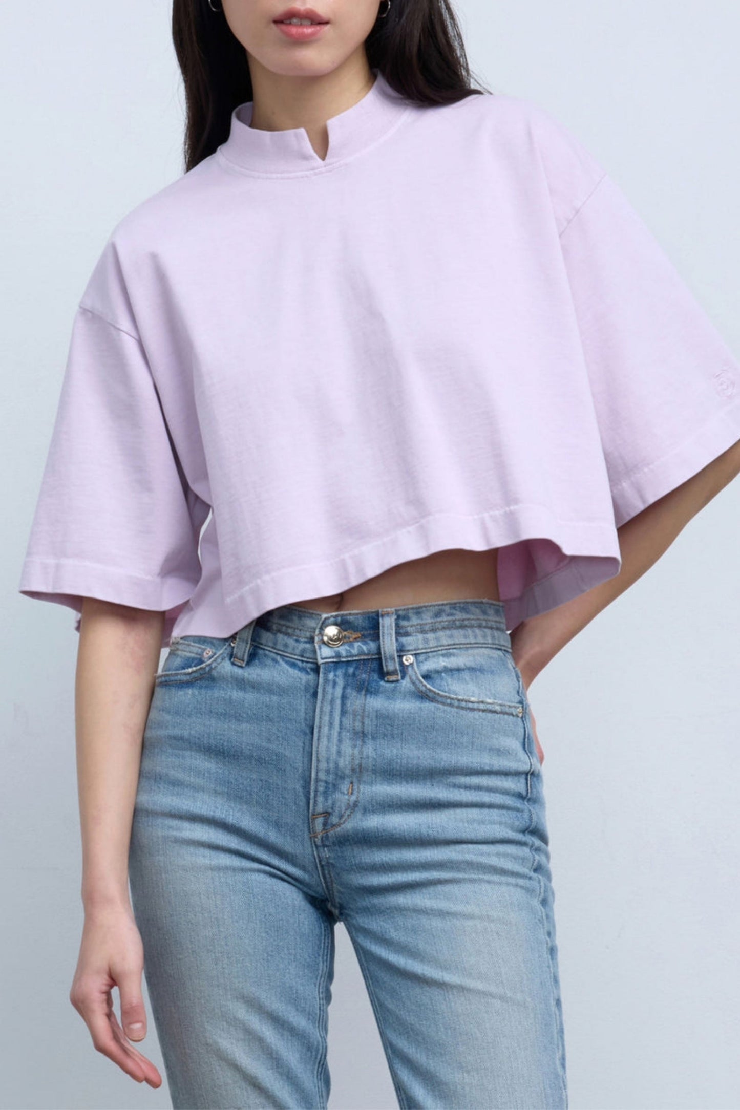 Camiseta Nessa en rosa rubor