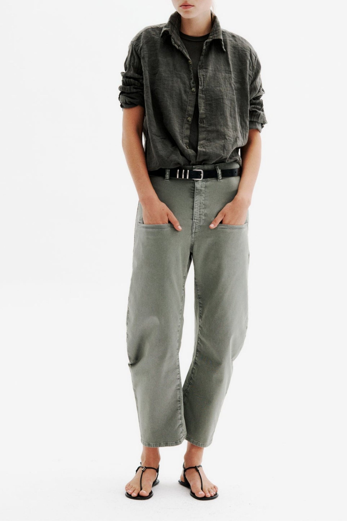 Kenny trousers in army green