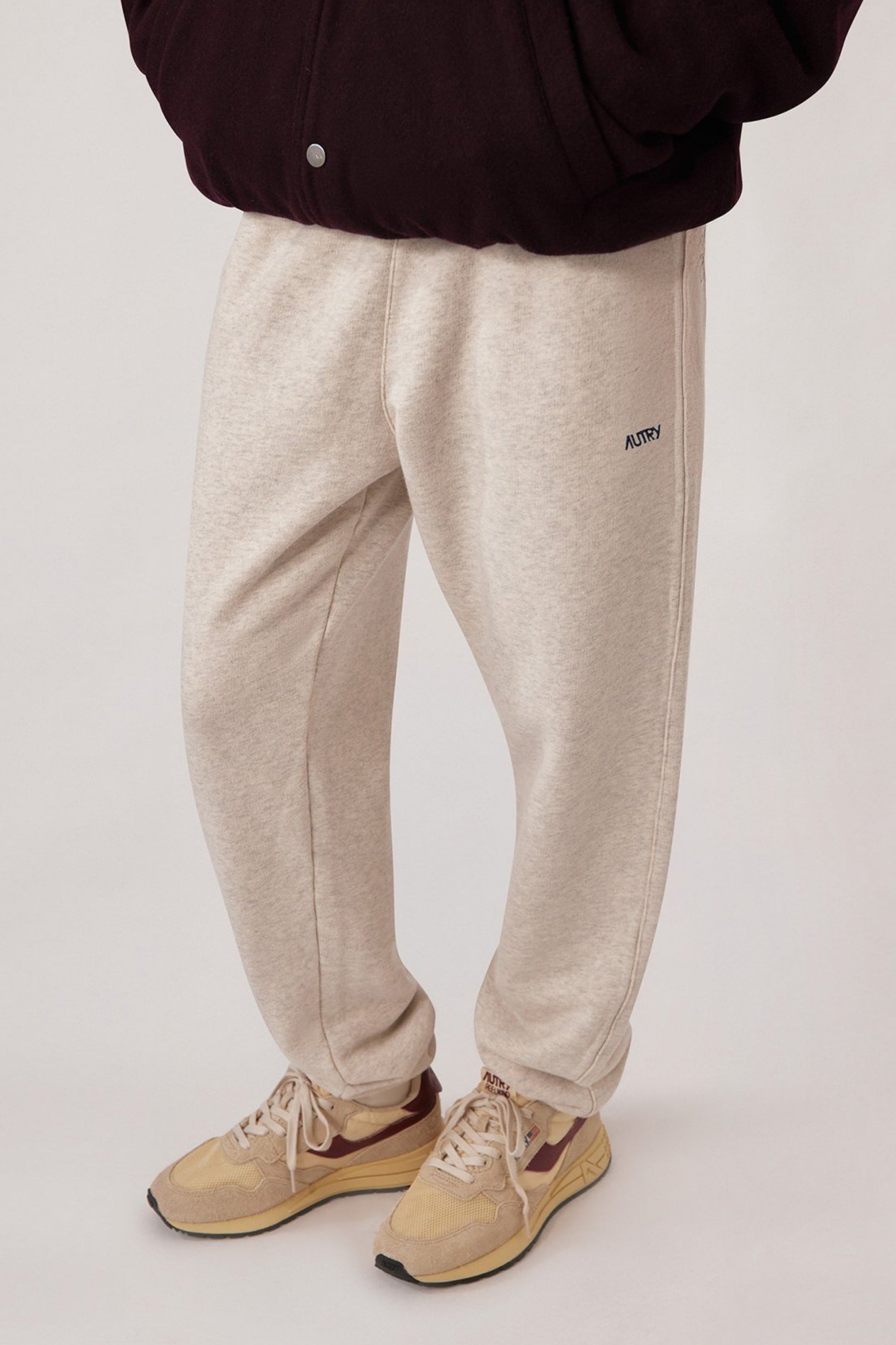 Sneaker Reelwind in Ecru/Ruby WineAutry - Anita Hass