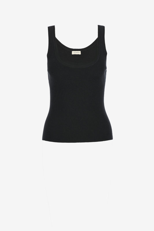 Top Indy Rib in Black