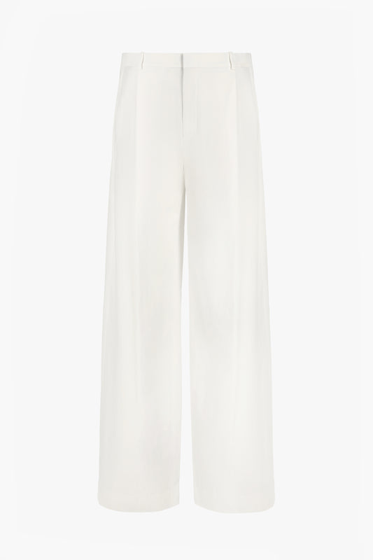 Camille trousers in Optic White
