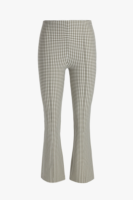 Niki trousers in tapenade gingham