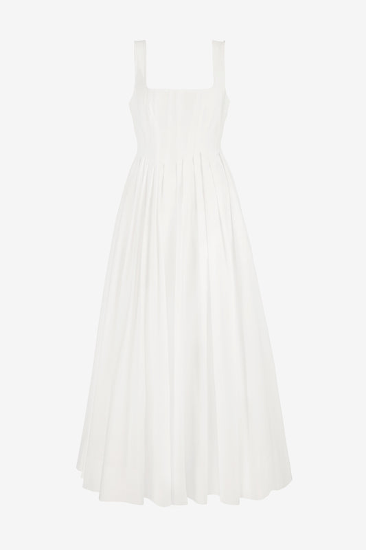 Giro dress in Optical White