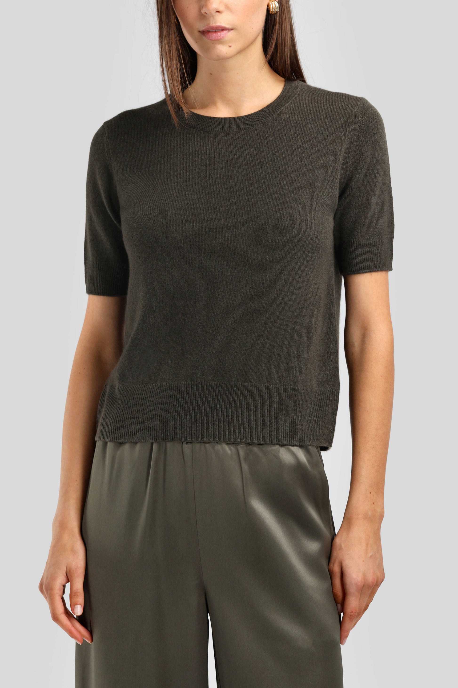 Strickshirt 90 in Sumac GreenLadneri - Anita Hass