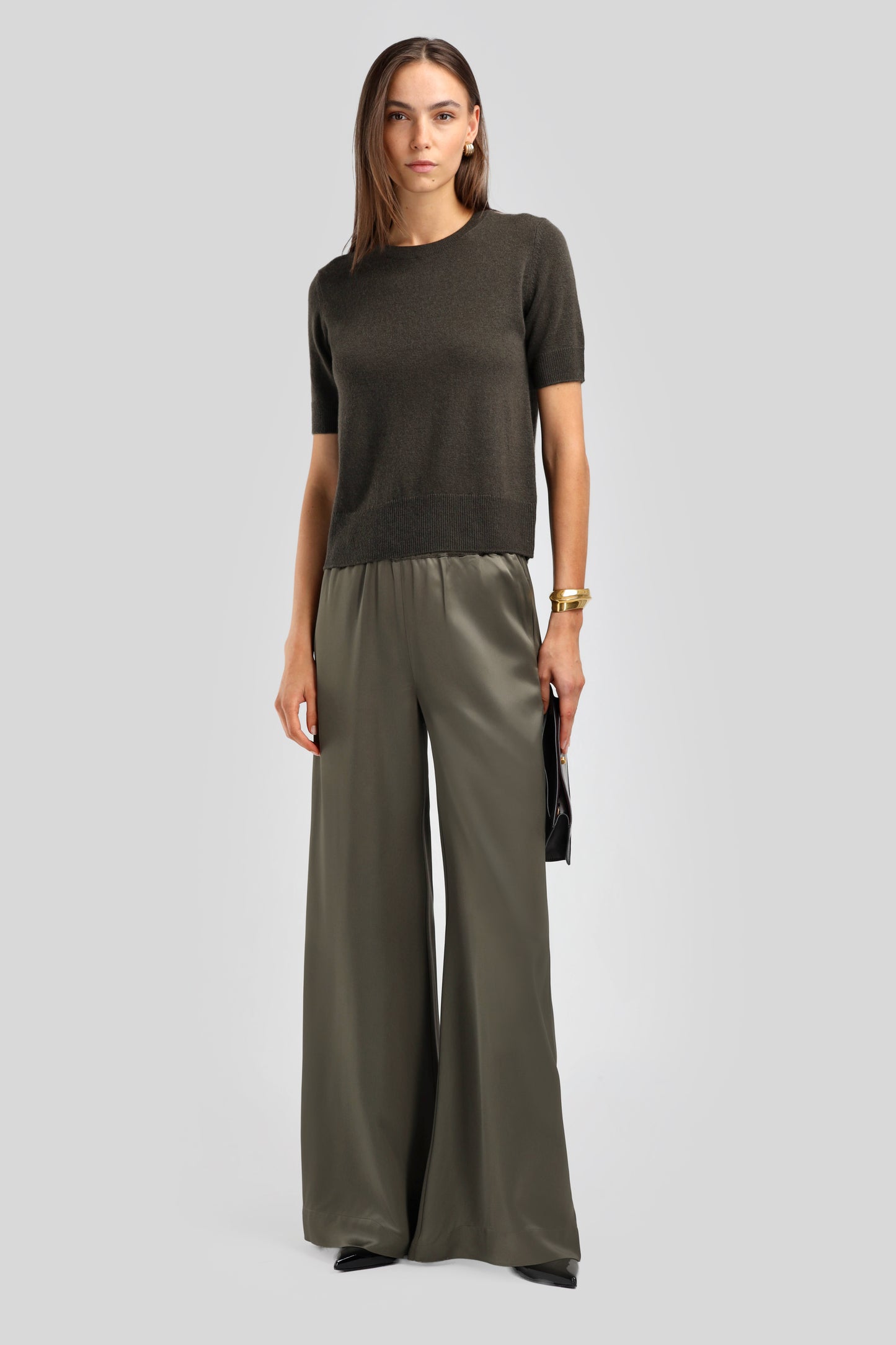 Strickshirt 90 in Sumac GreenLadneri - Anita Hass