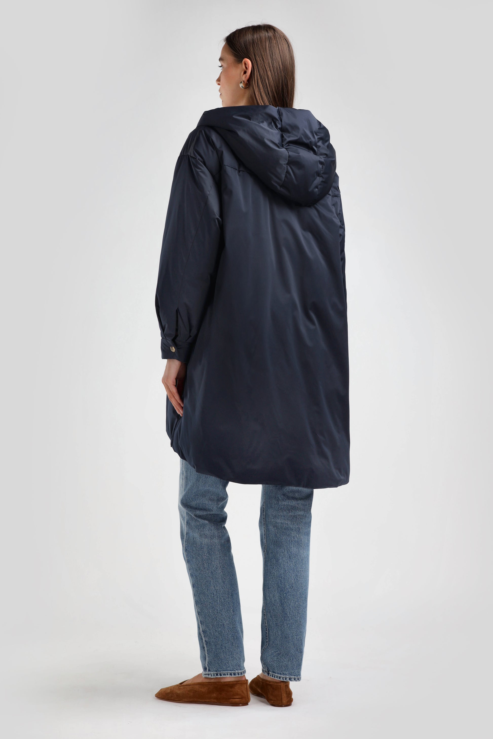 Mantel Now in NavyLadneri - Anita Hass