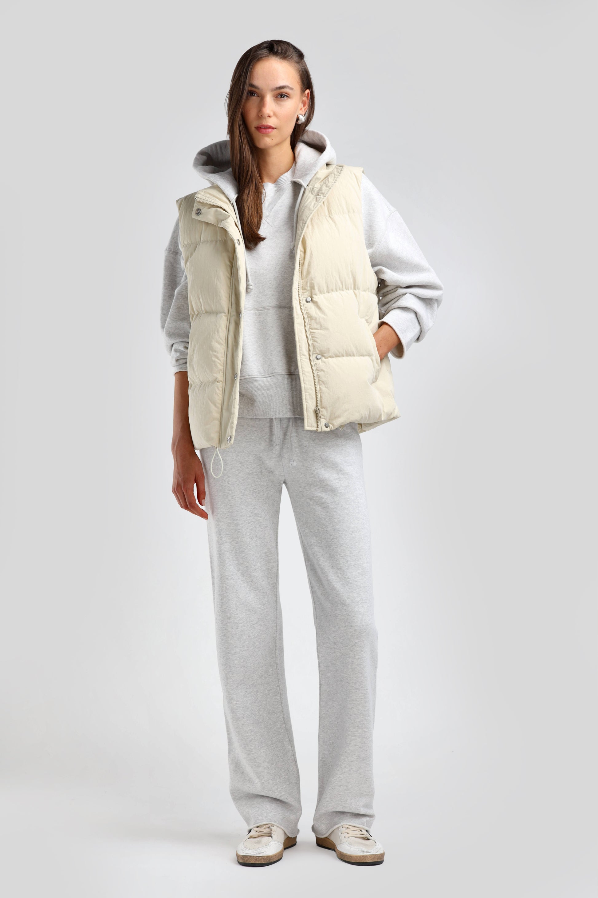 Sweatpants St. Michel in Melange GreyLadneri - Anita Hass