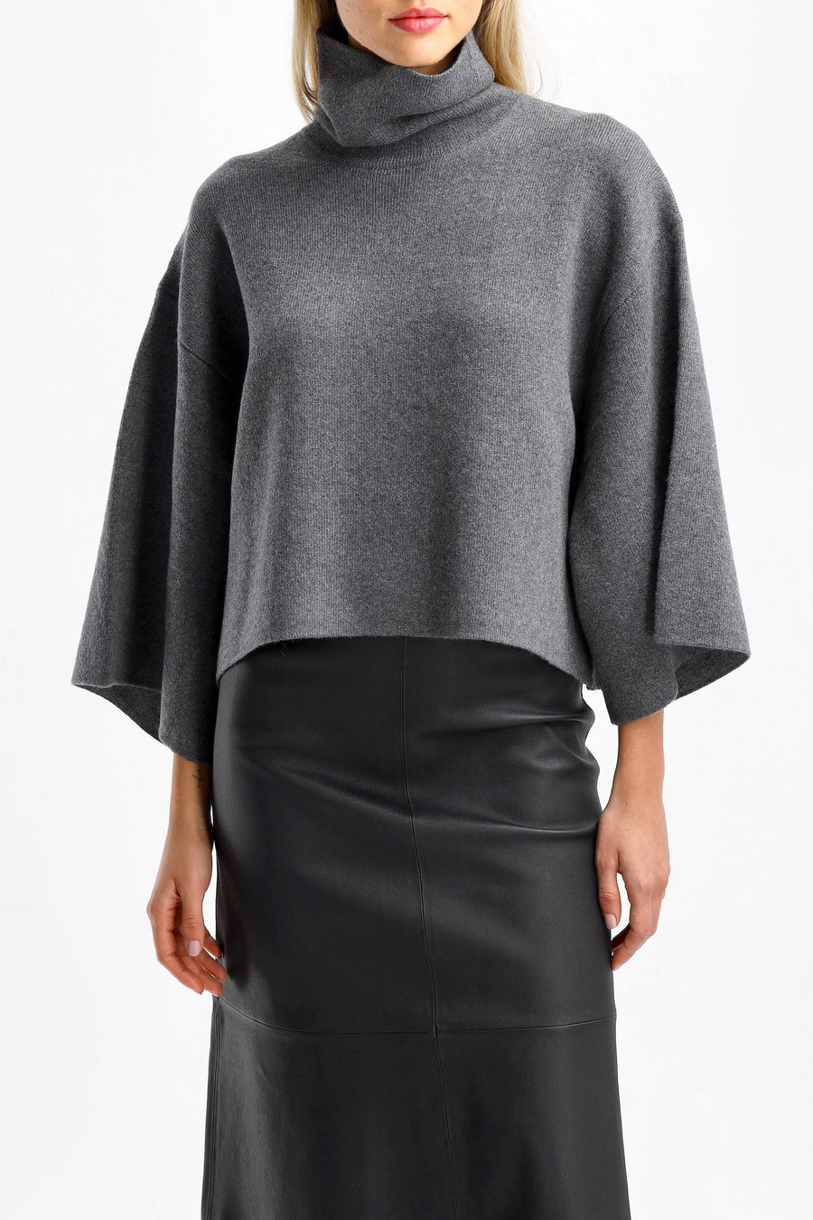 Pullover Double Face Eco in GrauProenza Schouler - Anita Hass