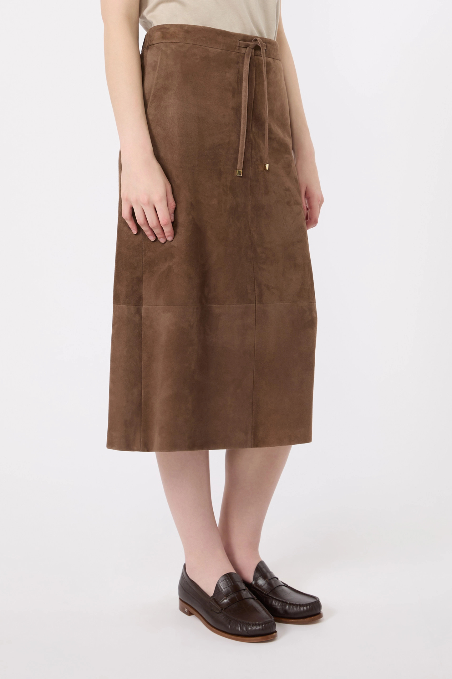 Lederrock Gazza in SchlammS Max Mara - Anita Hass