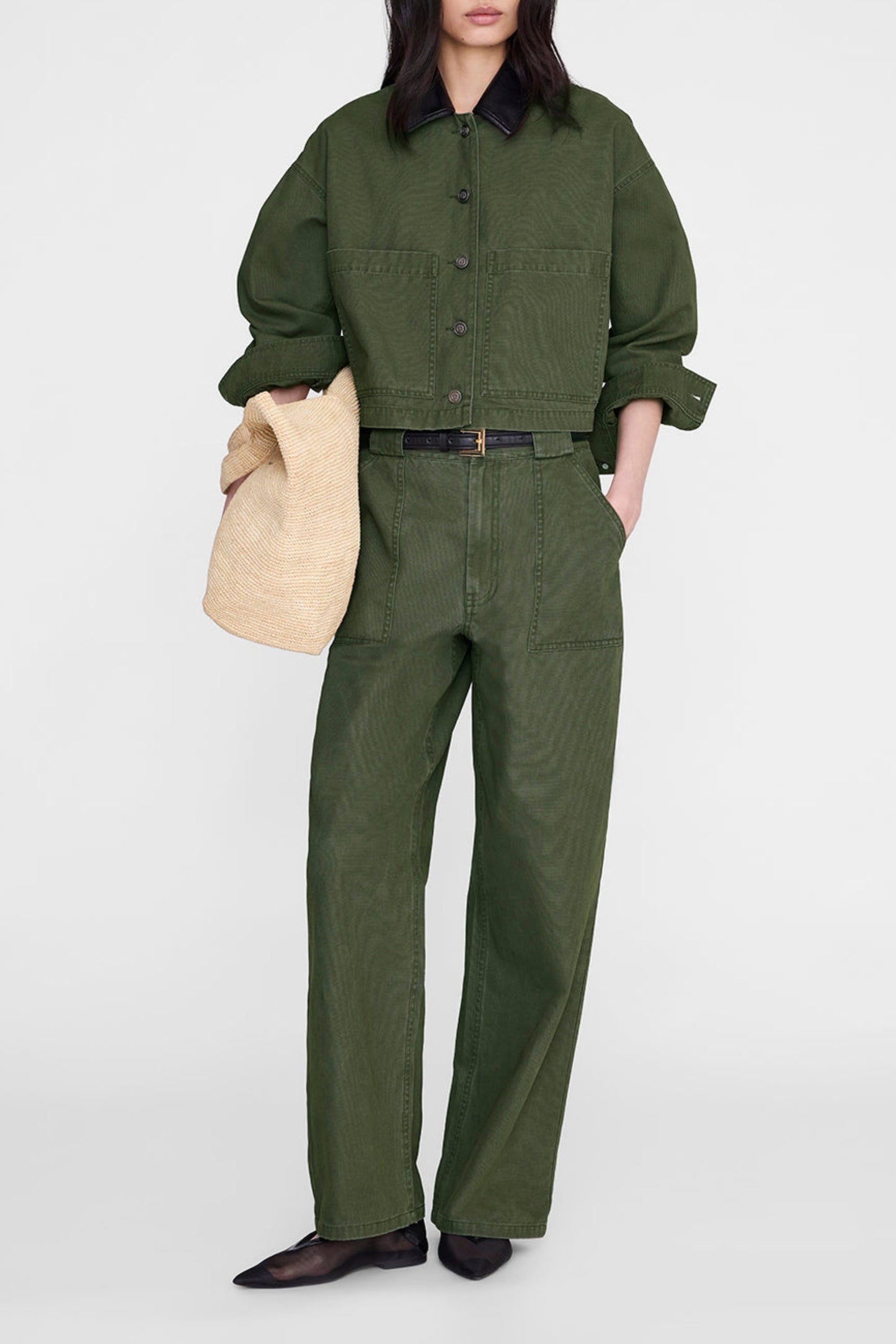 Jacke Yuma in Army Green