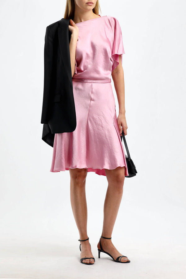 Kleid Draped Cut Out in RoseVictoria Beckham - Anita Hass