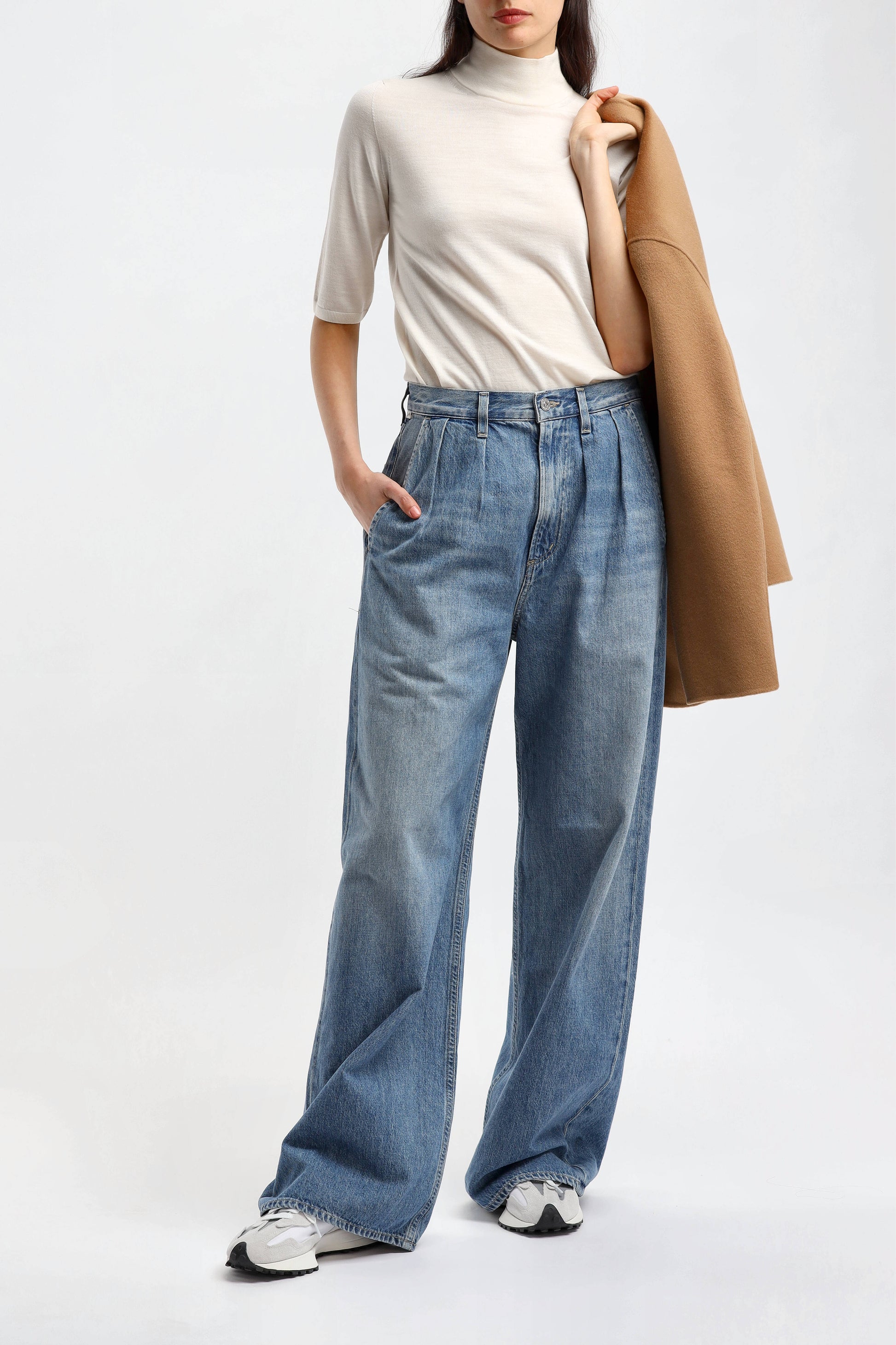Jeans Maritzy Pleated in MojoCitizens of Humanity - Anita Hass