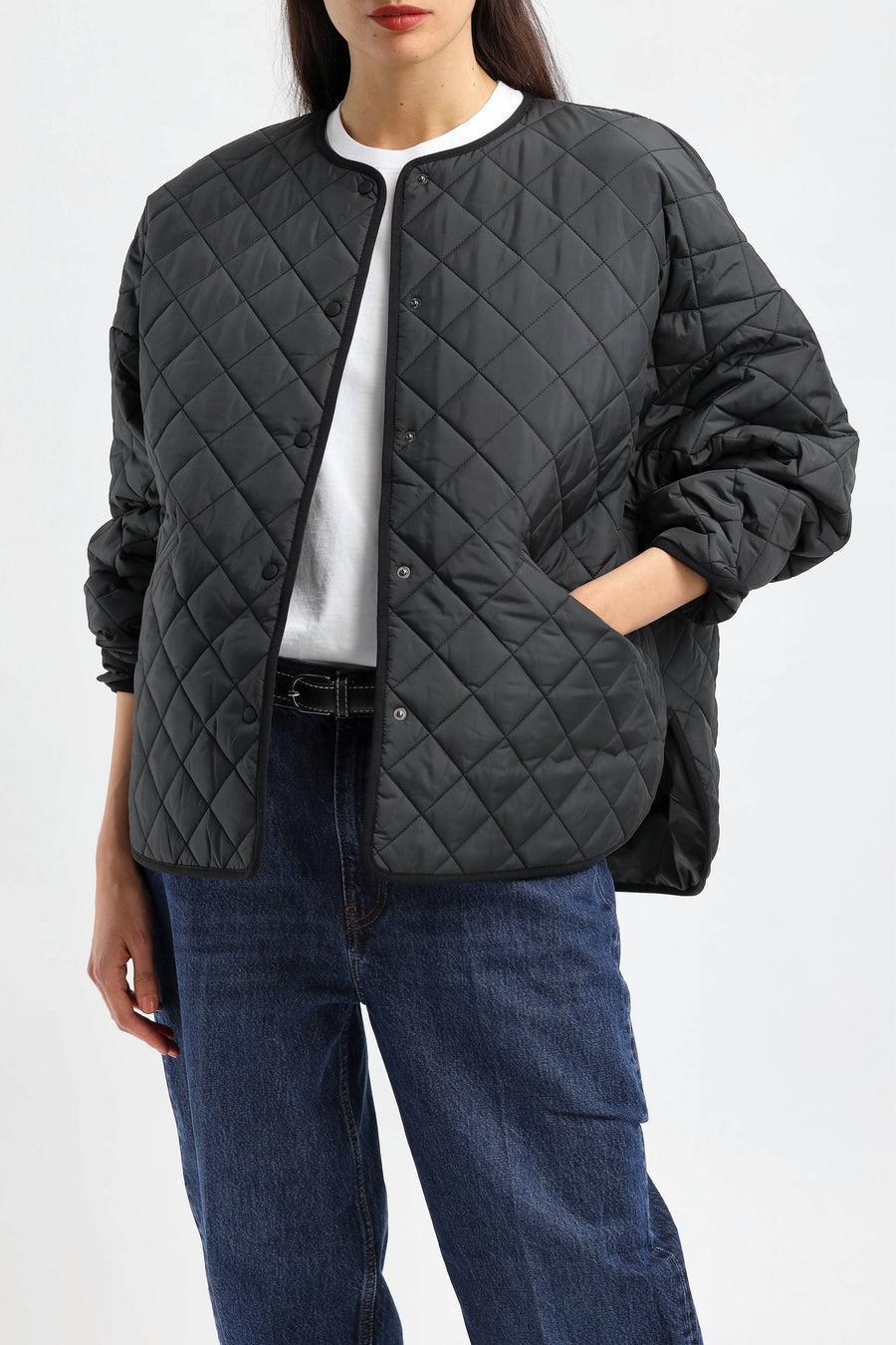 Jacke Quilted in SchwarzToteme - Anita Hass
