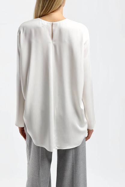 Bluse Cape in IvoryTheory - Anita Hass