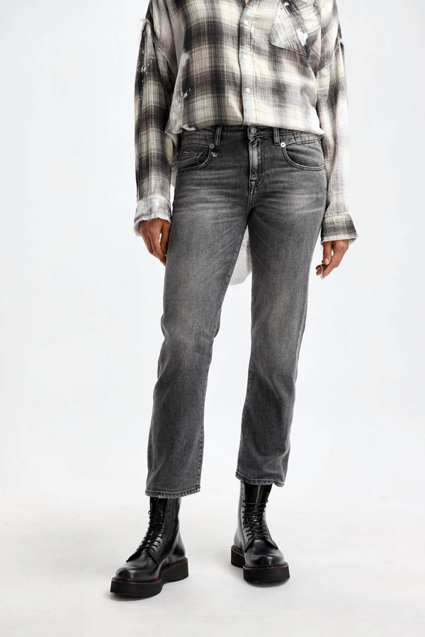 Jeans Boy Straight in Vintage GreyR13 - Anita Hass