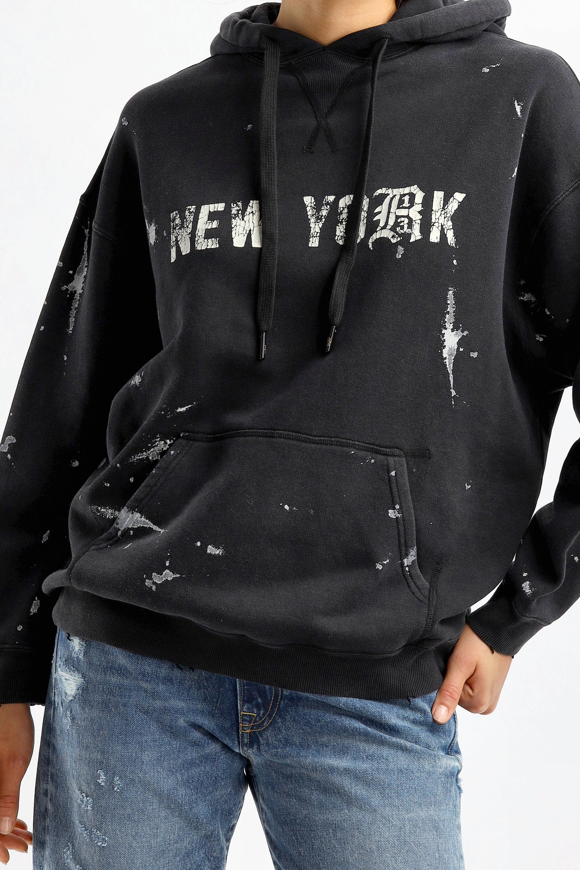 R13 New York Hoodie - One-color