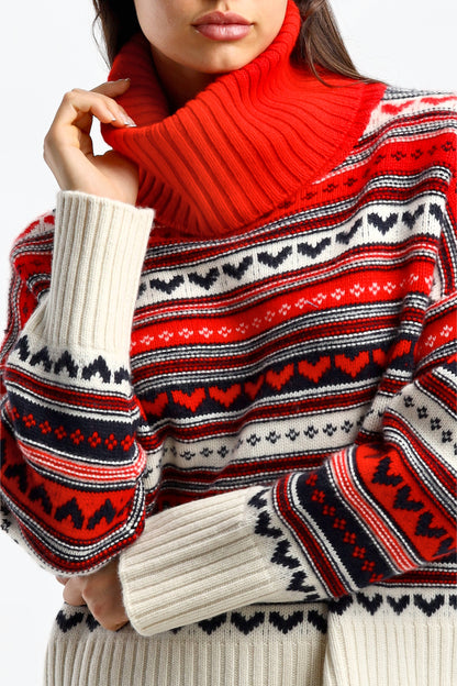 Pullover Loulou in Rouge TomatoKujten - Anita Hass