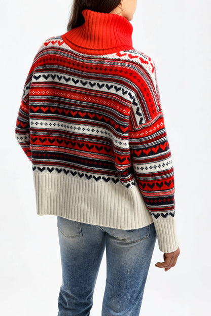 Pullover Loulou in Rouge TomatoKujten - Anita Hass