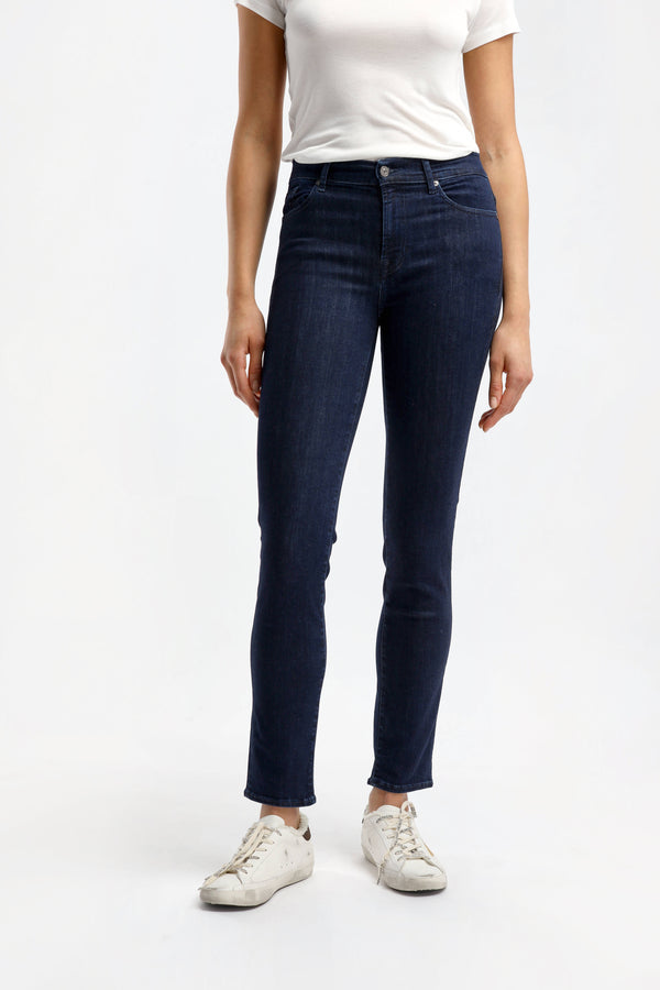 Jeans Roxanne Soho in Dark Blue7 For All Mankind - Anita Hass