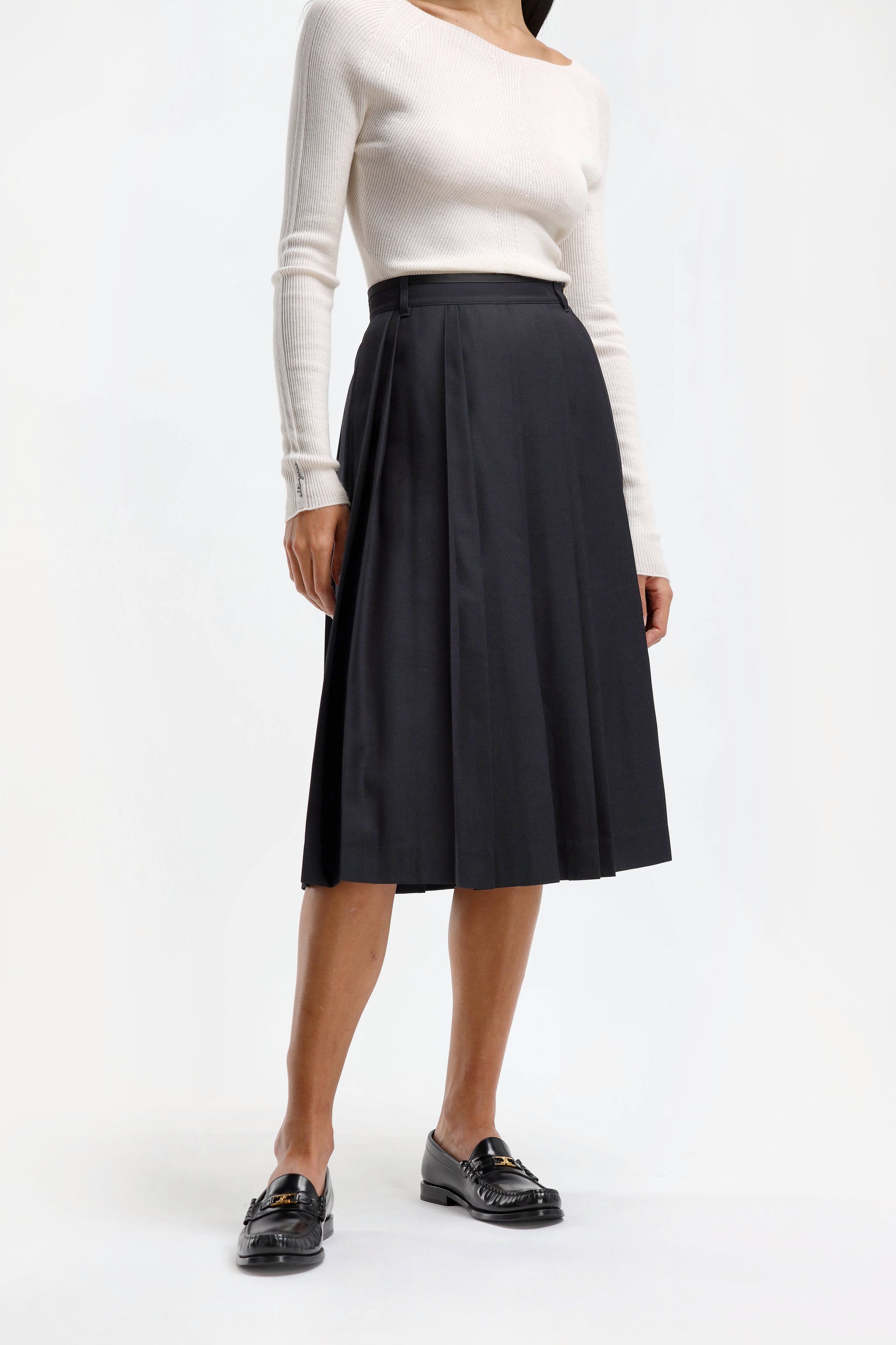 Rock Pleats in French NavyDunst - Anita Hass