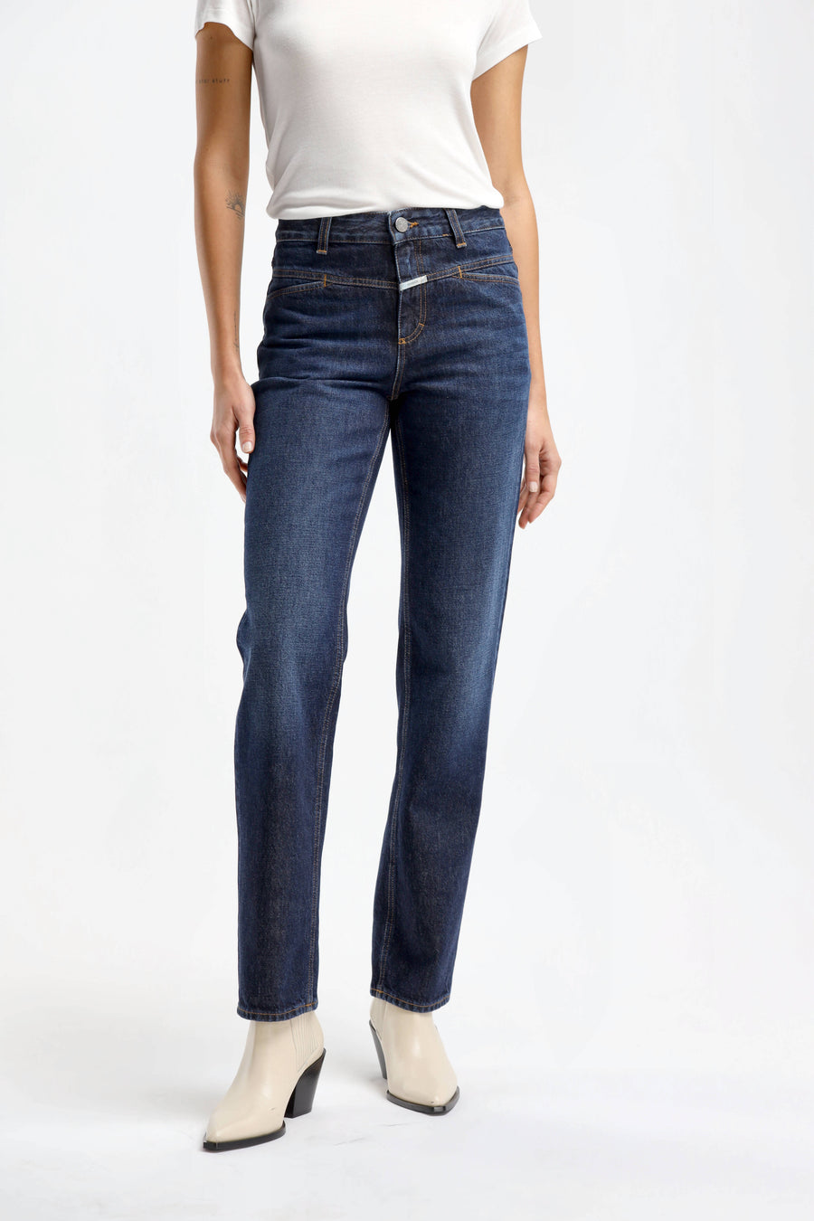 Jeans Straight-X in Dark BlueClosed - Anita Hass