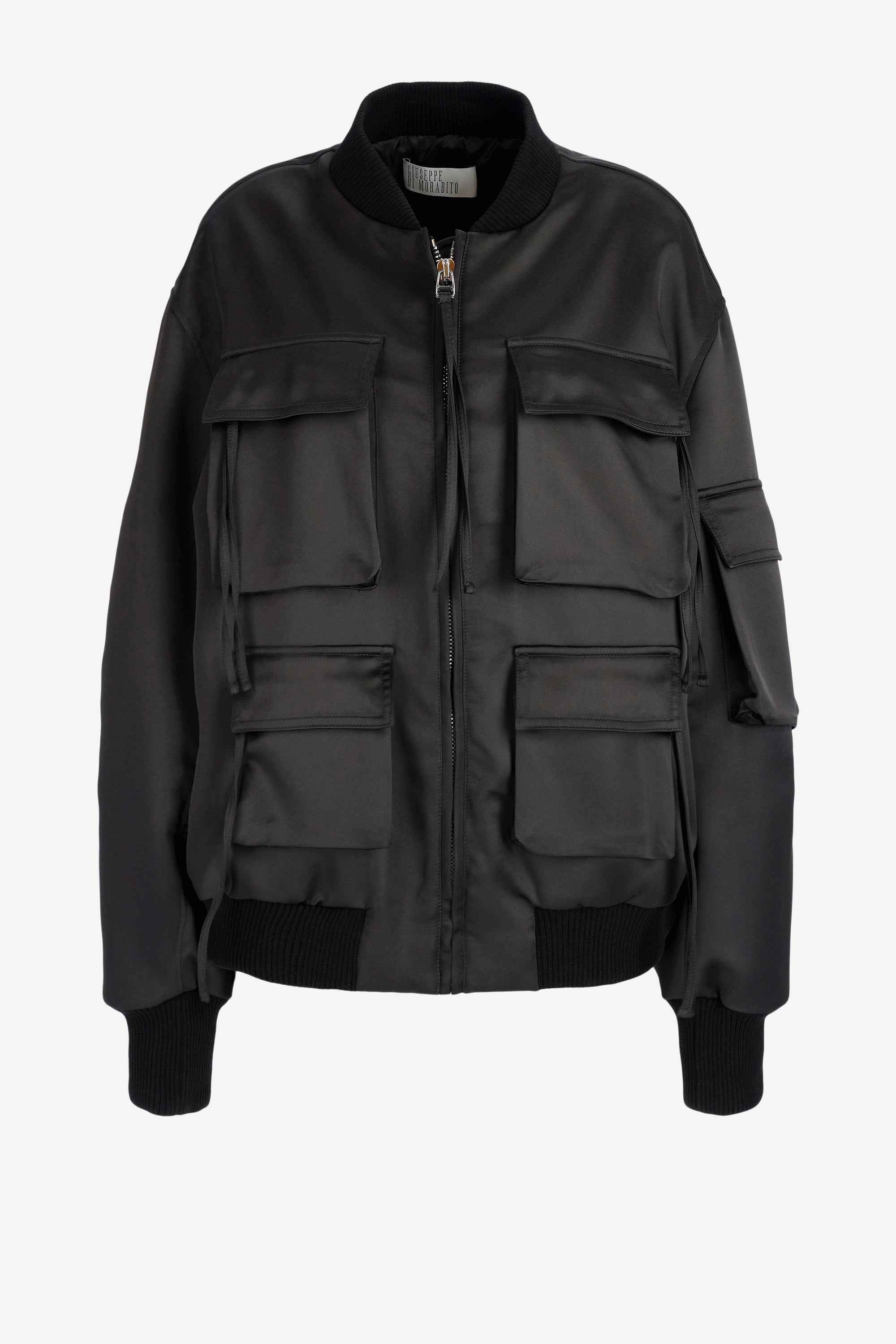 Utility top bomber jacket