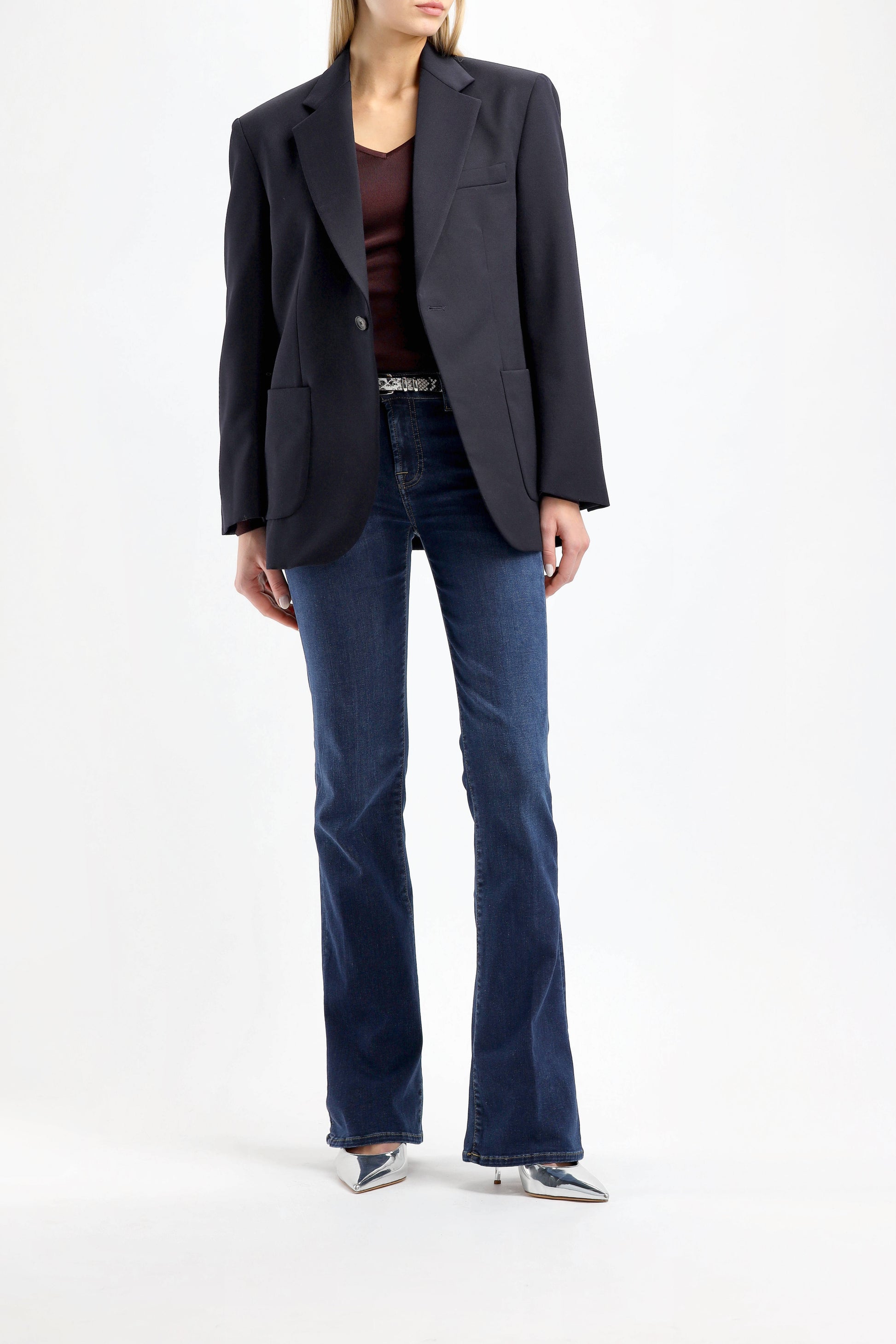 Jeans Bootcut Bair in Dark Blue7 For All Mankind - Anita Hass