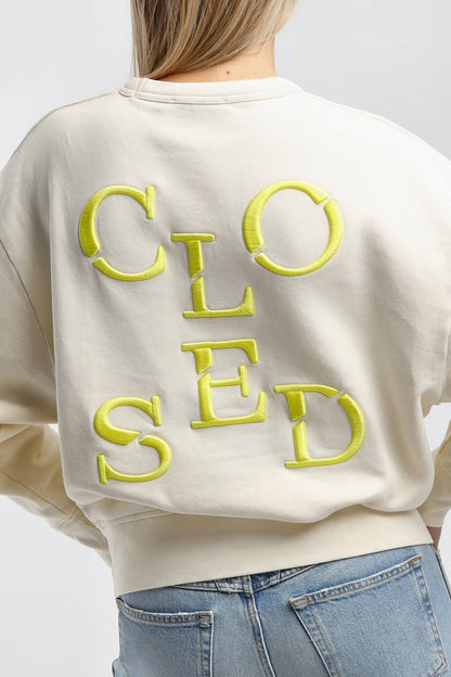 Sweatshirt in Vanilla CreamClosed - Anita Hass