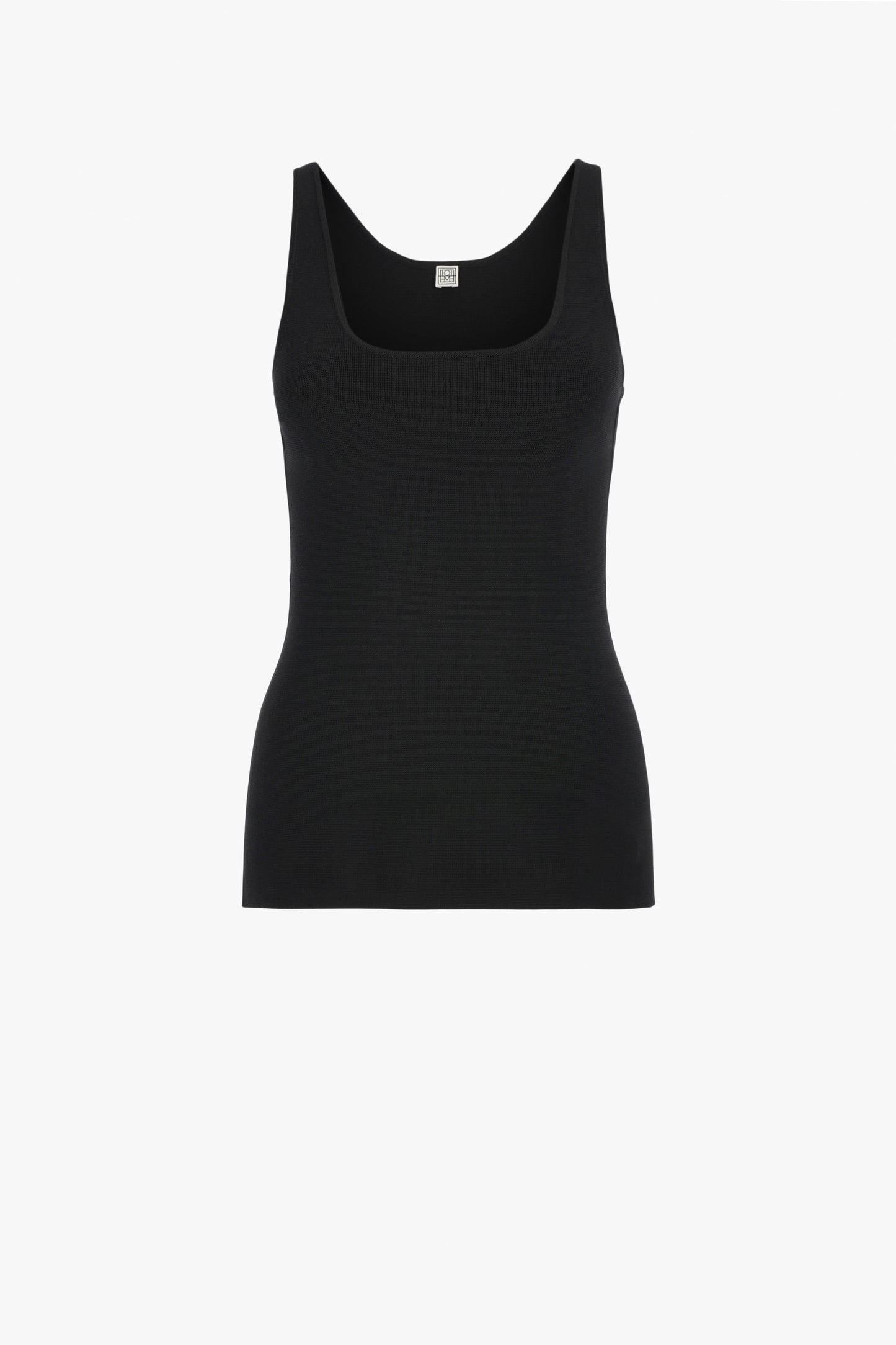 Top Compact Knit in SchwarzToteme - Anita Hass