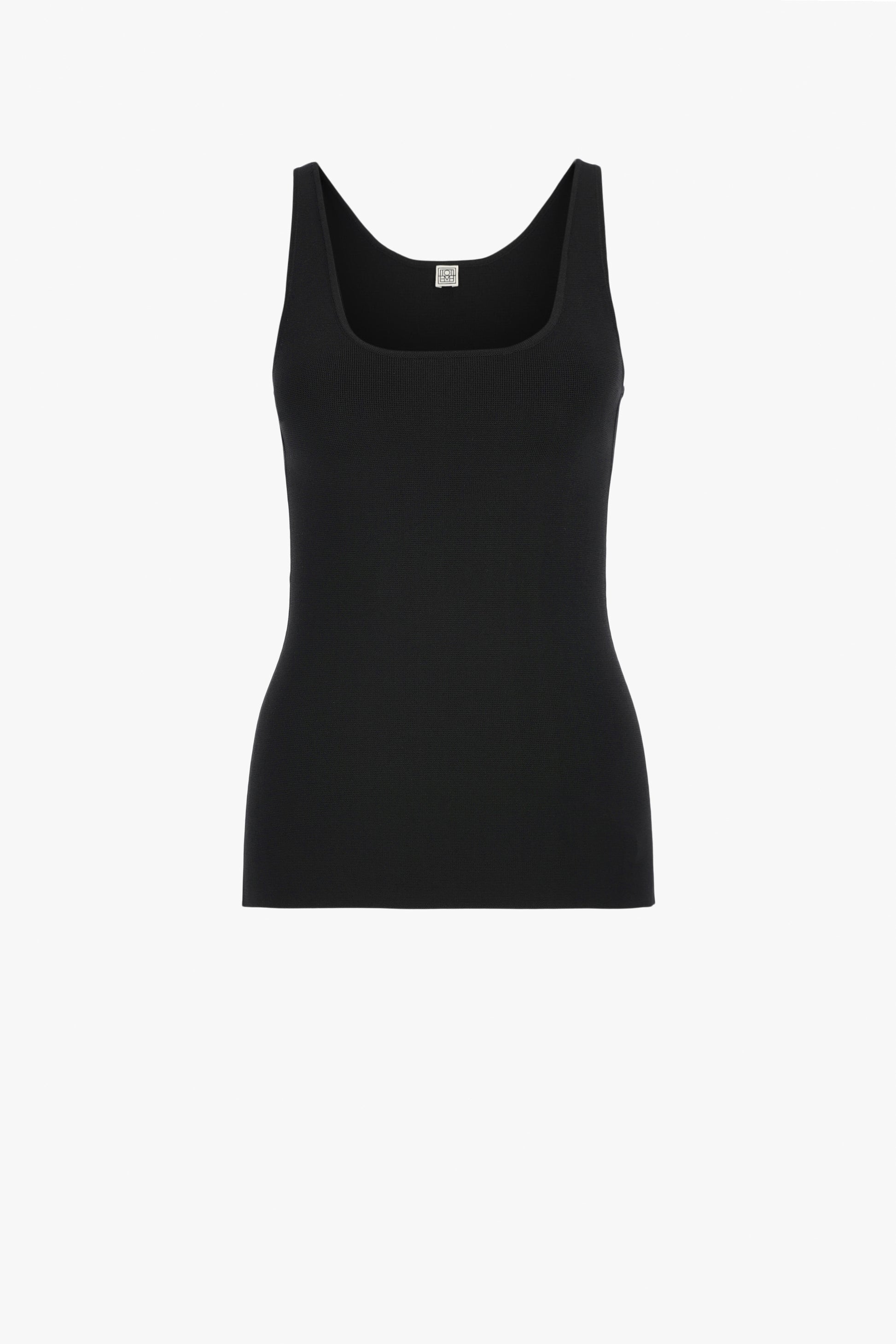 Top Compact Knit in SchwarzToteme - Anita Hass