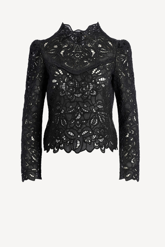 Delphi blouse in black