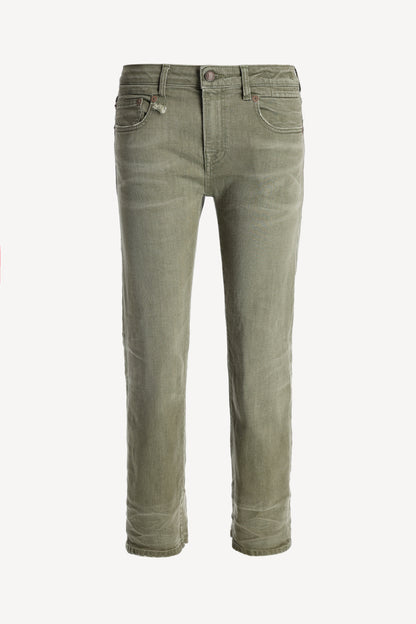 Jeans Boy Straight in Olive GreenR13 - Anita Hass