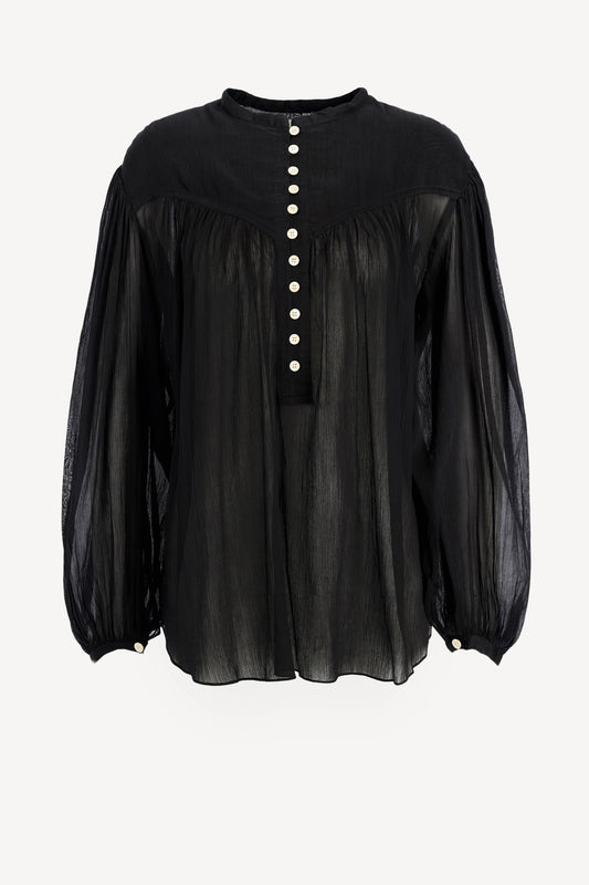 Kiledia blouse in black