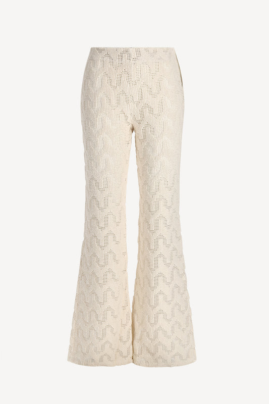 Singo Crochet trousers in Atlas