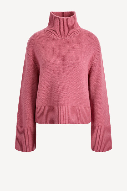 Fleur sweater in rose pink