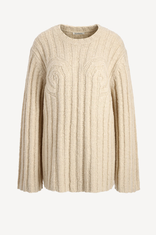 Pullover Cirra in Oyster Greyby Malene Birger - Anita Hass