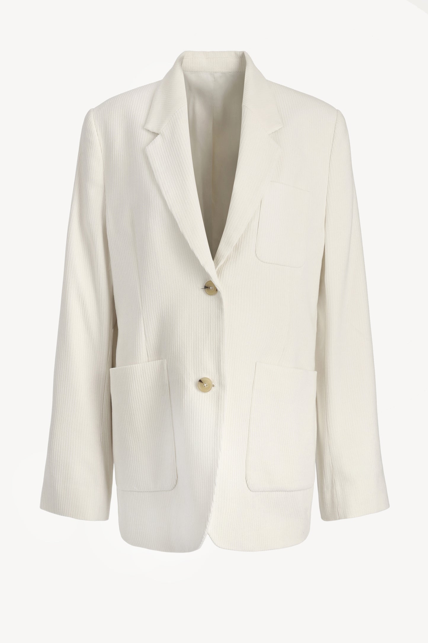 Blazer Cotton Cord in MeringueToteme - Anita Hass