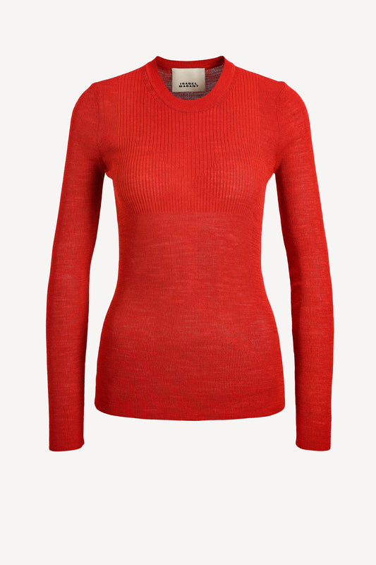 Pullover Mora in Poppy RedIsabel Marant - Anita Hass