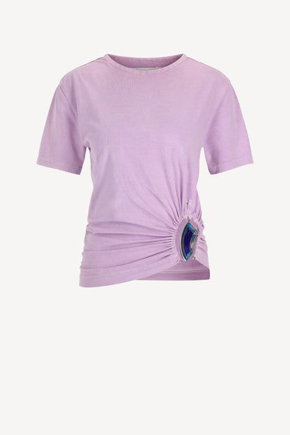 T-Shirt Moodstone in Grape/MultiChristopher Esber - Anita Hass