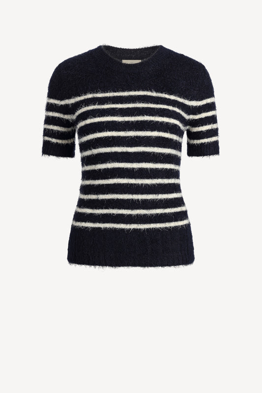 Pullover Luphia in Navy/CreamKhaite - Anita Hass