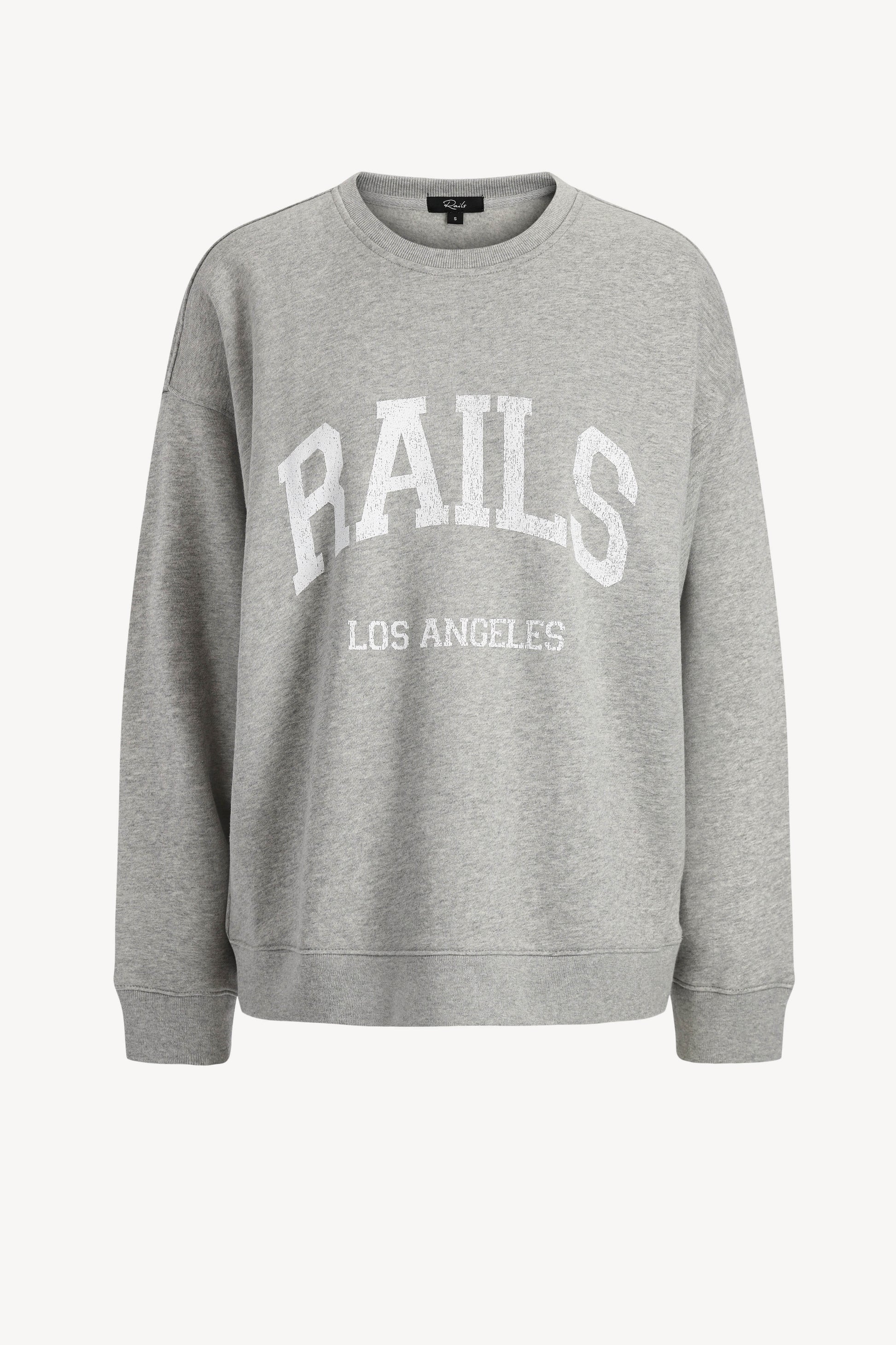 Sweatshirt Varsity in Heather GreyRails - Anita Hass