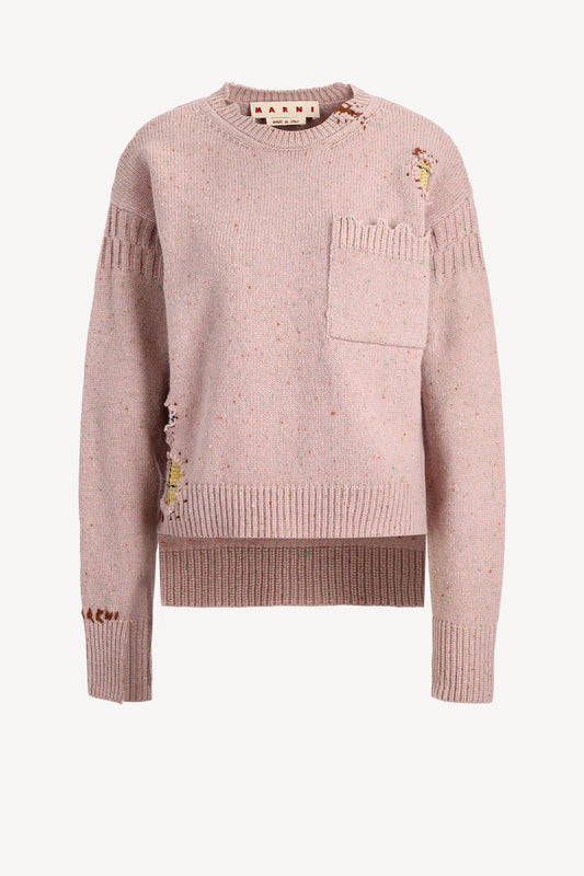 Pullover Patchwork in PeonyMarni - Anita Hass