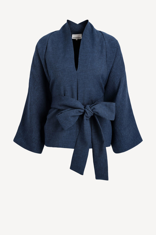 Blouse Alaya Lush en indigo