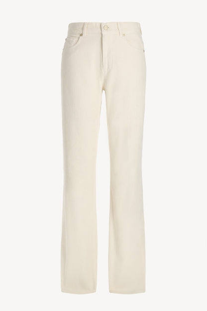 Kordhose Tess Wide in Off-White7 For All Mankind - Anita Hass