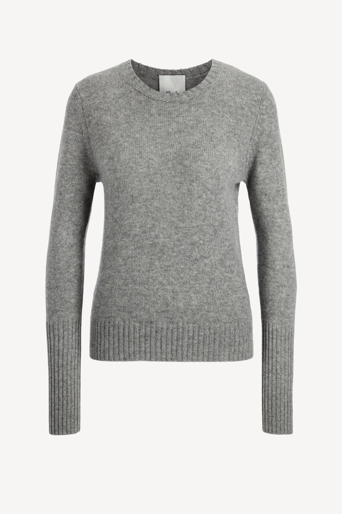 Pullover mit Rundhals in Grey MelangeAllude - Anita Hass