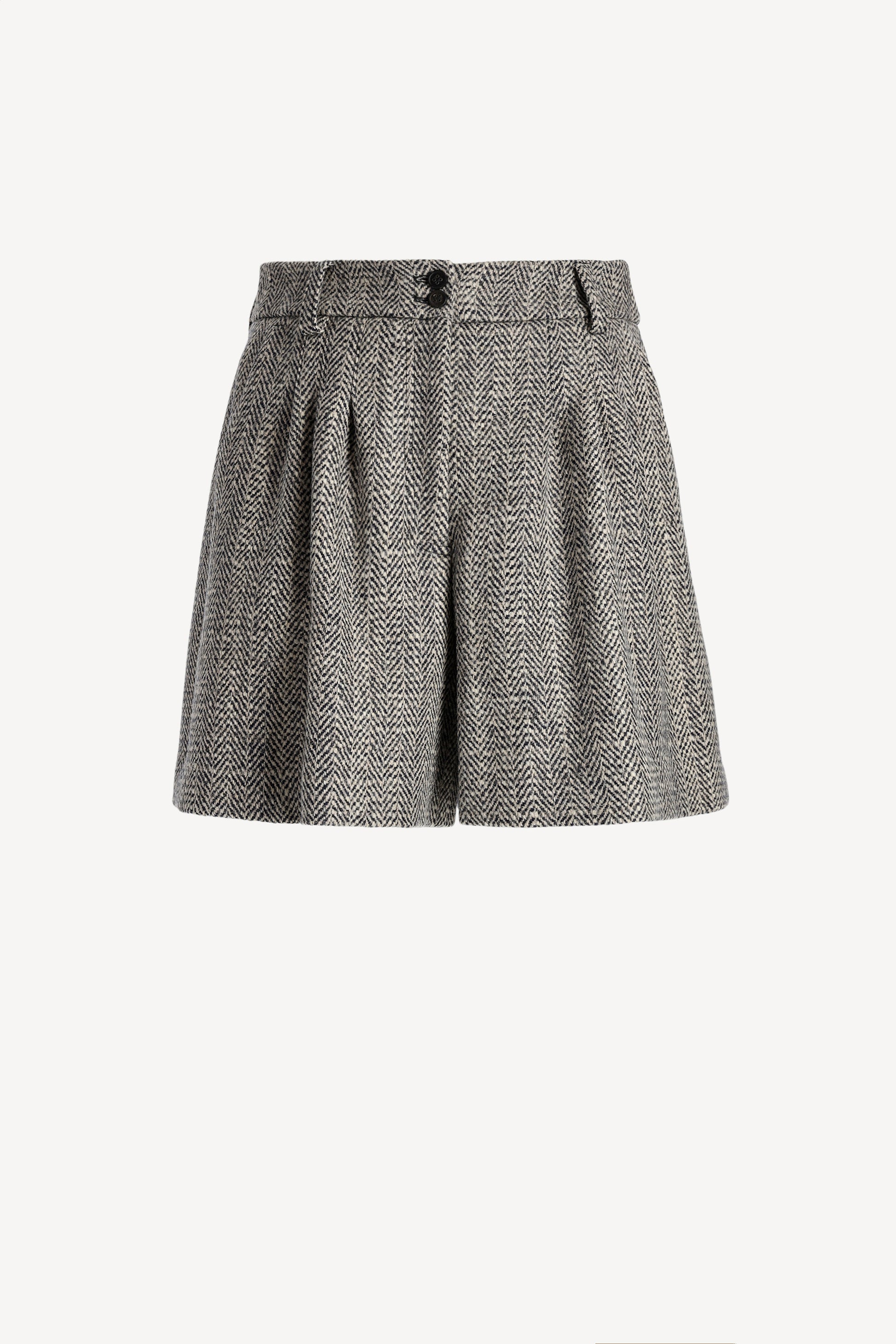 Shorts Journey Pleated in Midnight/EcruGolden Goose - Anita Hass